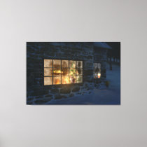 Cwm Christmas Canvas Print