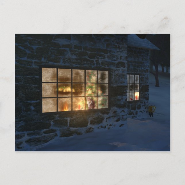 Cwm Christmas Postcard (Front)