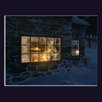 Cwm Christmas Postcard