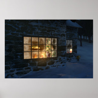 Cwm Christmas Print