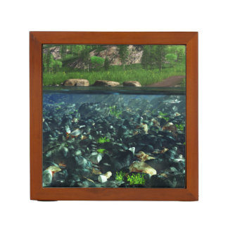 Cwm River Desk Organizer