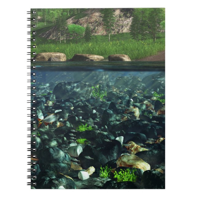 Cwm River Notebook (Front)