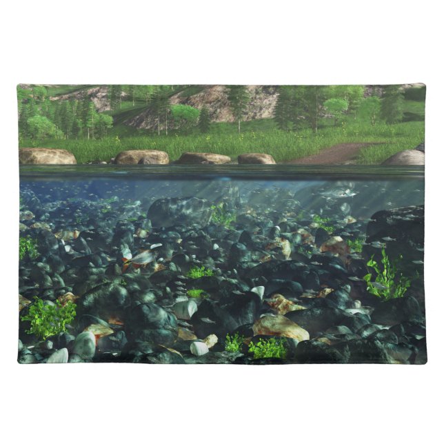 Cwm River Placemat (Front)