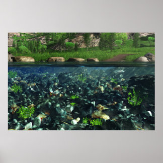 Cwm River Print