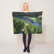 Cwm Solitude Fleece Blanket