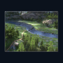 Cwm Solitude Postcard