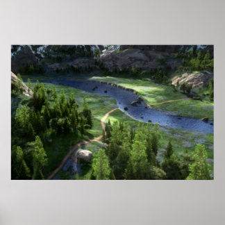 Cwm Solitude Print