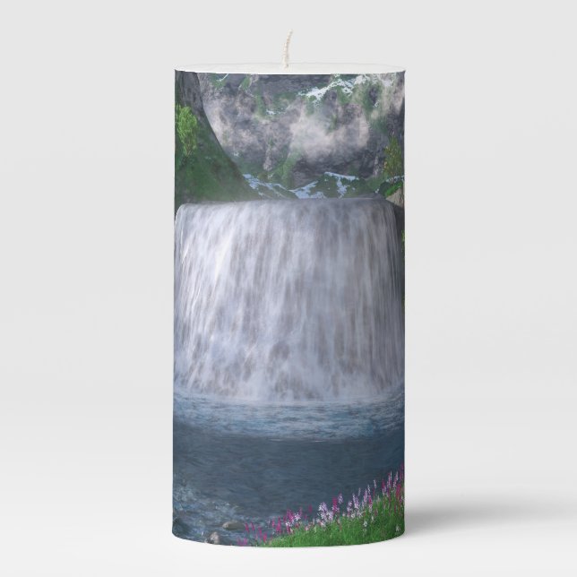Cwm Waterfall Candle (Front)