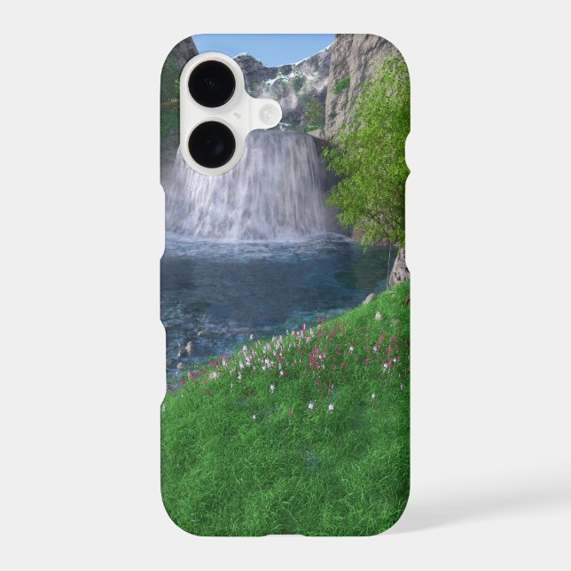 Cwm Waterfall iPhone Case-Mate Case (Back)