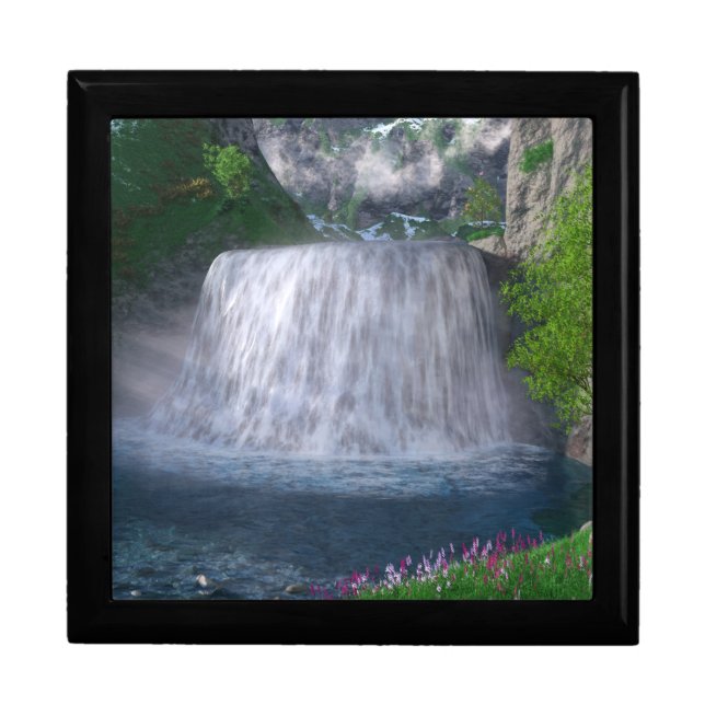 Cwm Waterfall Jewelry Box (Front)