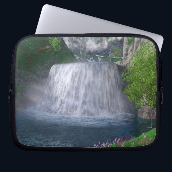 Cwm Waterfall Laptop Sleeve