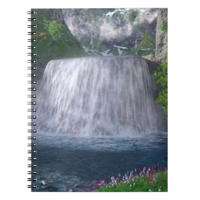 Cwm Waterfall Notebook (Front)