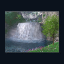 Cwm Waterfall Postcard