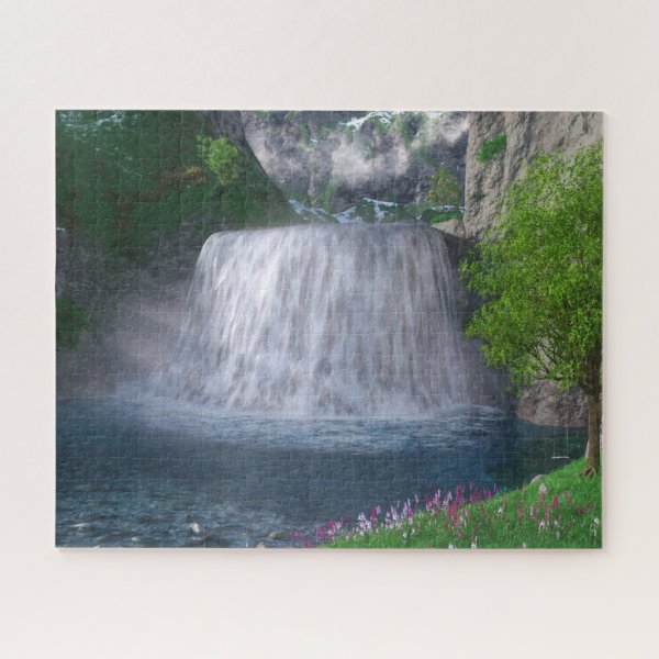 Cwm Waterfall Puzzle
