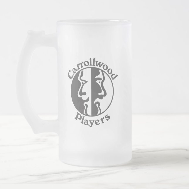 CWP Frosted Glass Mug (Left)