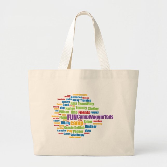 CWT BB '14 Word Cloud Bag (Front)
