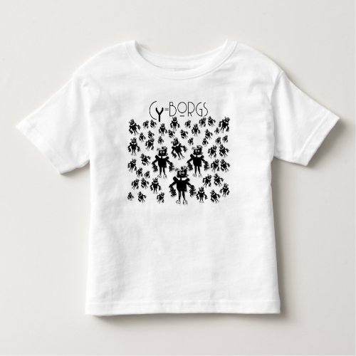 CYBorg Robot Toddler T_shirt