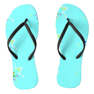 "Cy Flower" Flip Flops