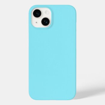 Cyan Abstract Background Case-mate Iphone 14 Case by NhanNgo at Zazzle