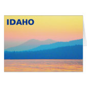 Cyan and Salmon Sunset (Front Horizontal)