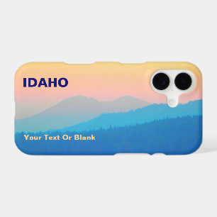 Cyan and Salmon Sunset iPhone 17 Case