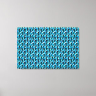 Cyan Canvas Print