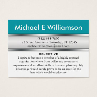 Resume Business Cards resume servicing Cyan Header Resume Business Cards Resume Business Cards tips for creating a mini resume Cyan Header Resume Business Cards