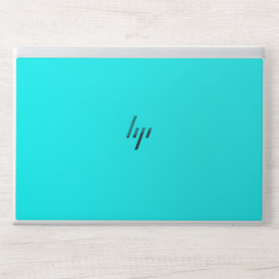 Cyan HP Laptop Skin