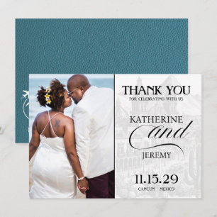 Cyan Mexico Passport Thank You Card