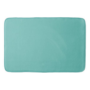 Cyan Opaque,Glacier,Gulf Stream, Bath Mat