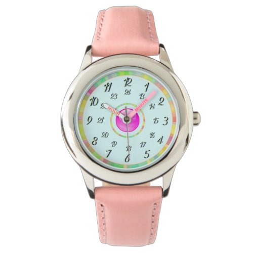 Cyan Pink Watch