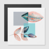 Cyan Red Leaf (Front/Back)