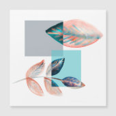 Cyan Red Leaf (Front)