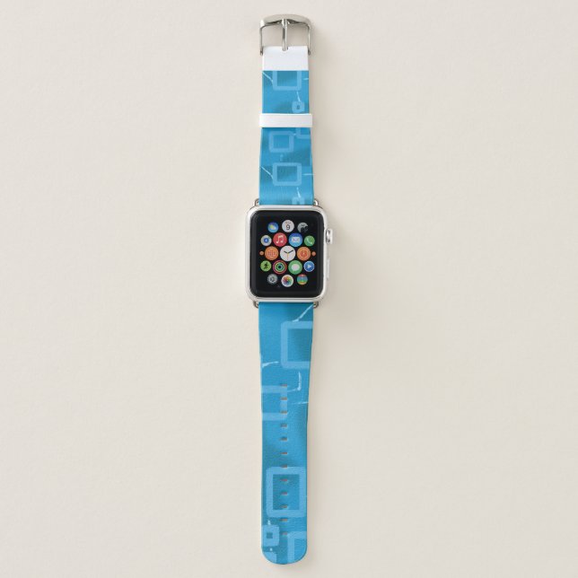 Cyan Tint Apple Watch Band (Front)