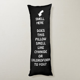Cyanide or Chloroform Joke Pillow