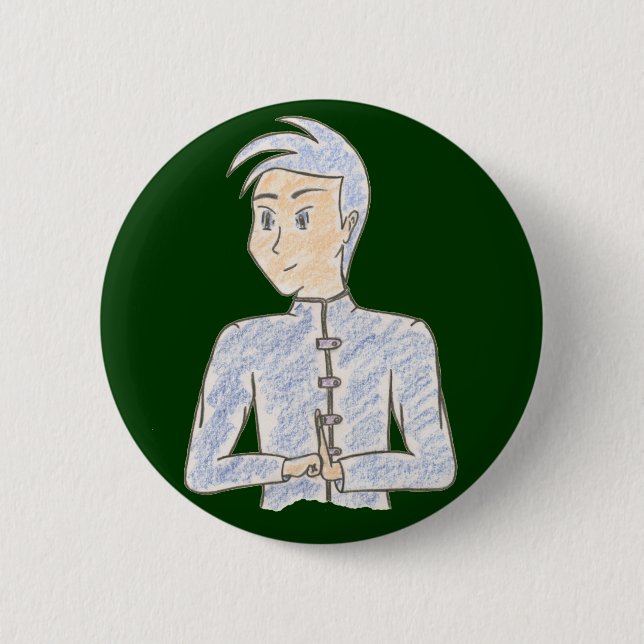 Cyankazu Pinback Button (Front)