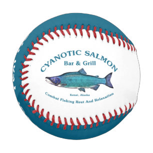 Cyanotic Salmon Bar & Grill Baseball