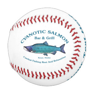 Cyanotic Salmon Bar & Grill Baseball