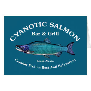 Cyanotic Salmon Bar & Grill Cards
