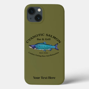 Cyanotic Salmon Bar & Grill iPhone 13 Case