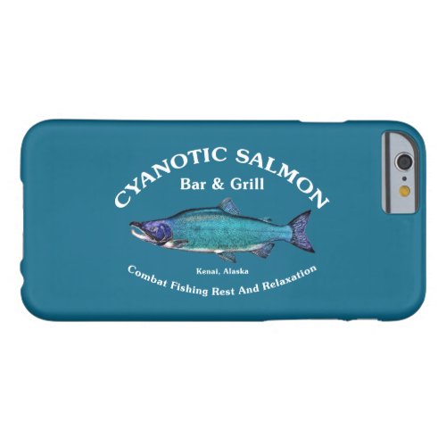 Cyanotic Salmon Bar  Grill Barely There iPhone 6 Case
