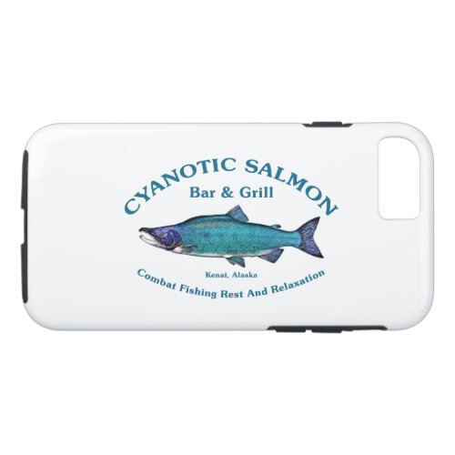 Cyanotic Salmon Bar  Grill iPhone 87 Case