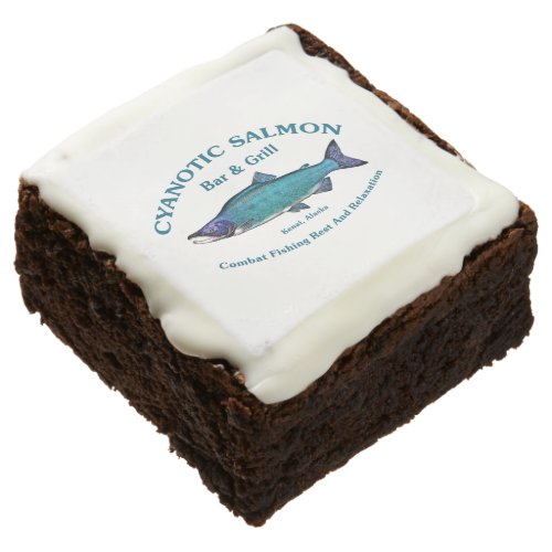 Cyanotic Salmon Bar  Grill Chocolate Brownie