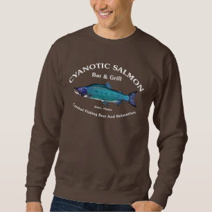Cyanotic Salmon Bar & Grill Sweatshirt