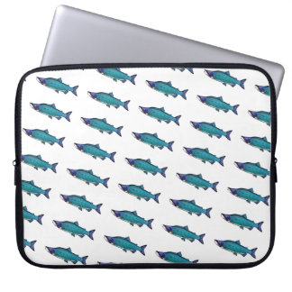 Cyanotic Salmon Laptop Sleeve