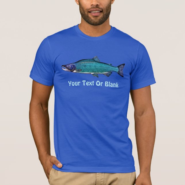 Cyanotic Salmon T-Shirt (Front)