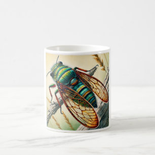 Cyardium dorsal view 300824IREF239 - Watercolor Coffee Mug