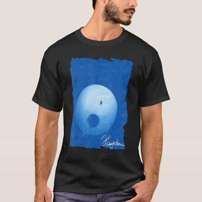 Cyaunography Motorcycle Lamp Fashion Women Men Blu T-Shirt (Front)