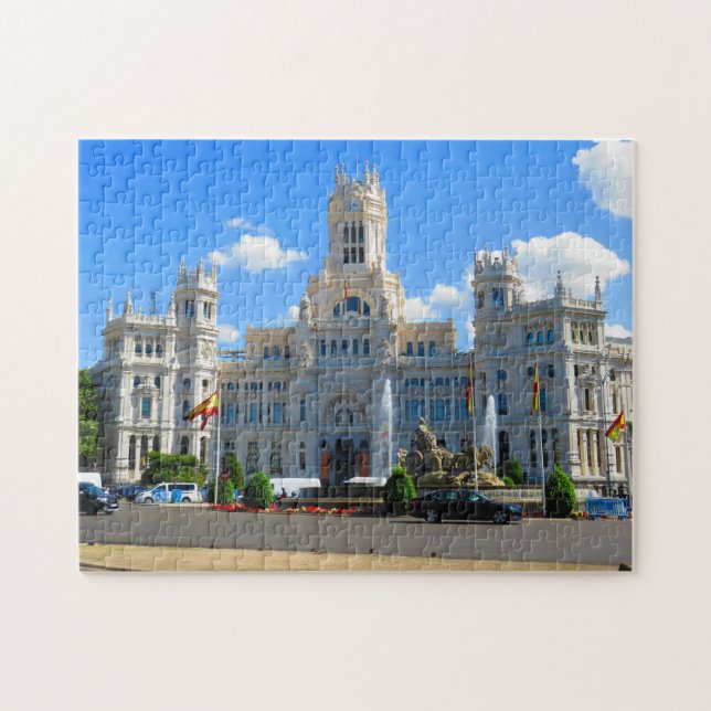 Cybele Palace, Madrid, Spain Jigsaw Puzzle (Horizontal)