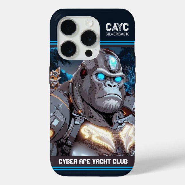 Cyber Ape Yacht Club lg Case-Mate iPhone Case (Back)